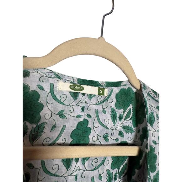 Dolma Raya Mini Dress in Green Sz. S - Picture 5 of 8